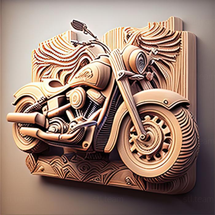 3D model Harley Davidson Fat Boy (STL)